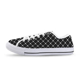 net zero print Seattle Low Top Men's Shoes (Model 1013-6)
