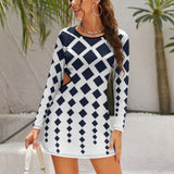 Hollow Slim-Fit Dress Slim dress with hollow waist