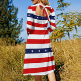Stars and Stripes Sweetheart Dress