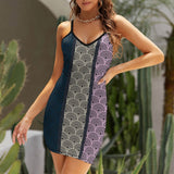 Sexy Spaghetti Strap Dress Women's sling dress