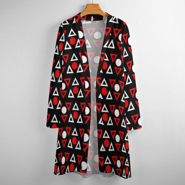 Women&#039;s Mid-Length Cardigan (NZ060) Medium length cardigan