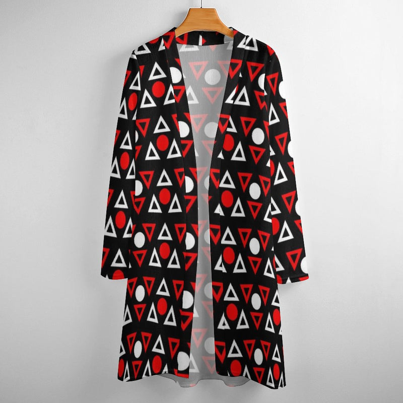 Women&#039;s Mid-Length Cardigan (NZ060) Medium length cardigan