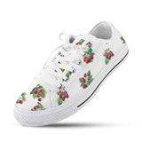 raspberry print sneakers Seattle Low Top Men's Shoes (Model 1013-6)