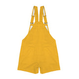 gold top print Unisex Shorts Suspender Jumpsuit (Model L78)