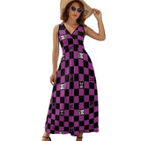 Sleeveless Long Dress (NZ028) Sleeveless dress