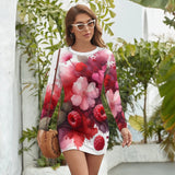 Women&#039;s Long Sleeve Dress leisure wear