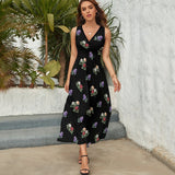 Sleeveless dress Sleeveless Long Dress (NZ028)