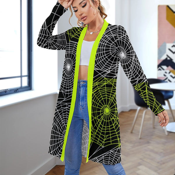 Women&#039;s Mid-Length Cardigan (NZ060) Medium length cardigan