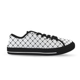inverted net print 4A Seattle Low Top Women's Shoes (Model 1013-6)