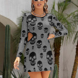 Hollow Slim-Fit Dress Slim dress with hollow waist