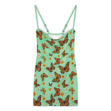 Butterfly Bodycon Cami Dress