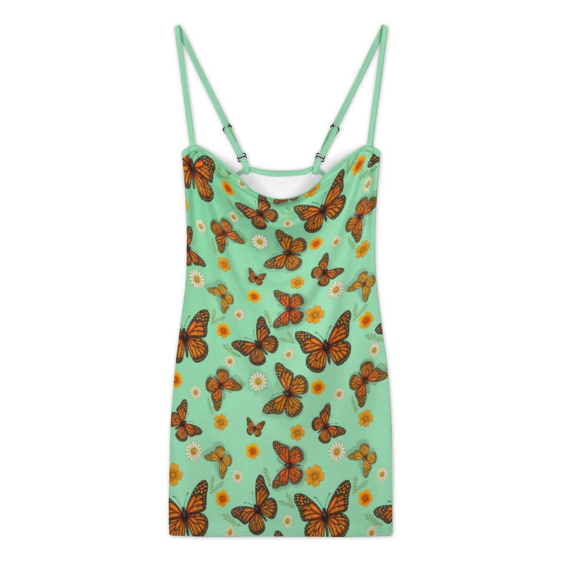 Butterfly Bodycon Cami Dress