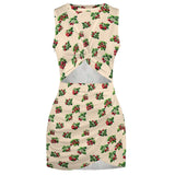 Navel-Baring Cross-Fit Hip Skirt Slim wrap hip skirt