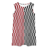 Americana Sleeveless Pocket Dress