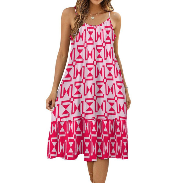 Suspender Sleeveless Dress Suspender skirt