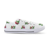 raspberry print sneakers Seattle Low Top Men's Shoes (Model 1013-6)
