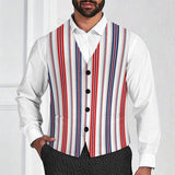 Americana Men's Sleeveless Suit Vest