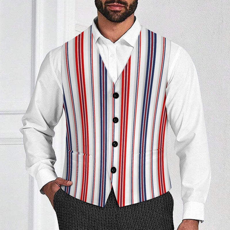 Americana Men's Sleeveless Suit Vest
