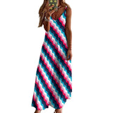 Spaghetti Strap Ankle-Length Dress Long dress