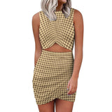 Navel-Baring Cross-Fit Hip Skirt Slim wrap hip skirt
