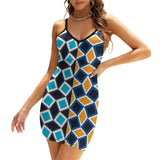 Sexy Spaghetti Strap Dress Women's sling dress