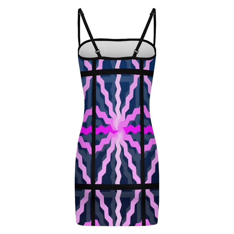 Neon Pulse Bodycon Cami Dress
