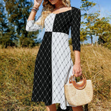 Flare dress Women's Sweetheart Dress