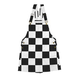 frt chk Unisex Shorts Suspender Jumpsuit (Model L78)