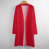 Women's Mid-Length Cardigan (NZ060) Medium length cardigan