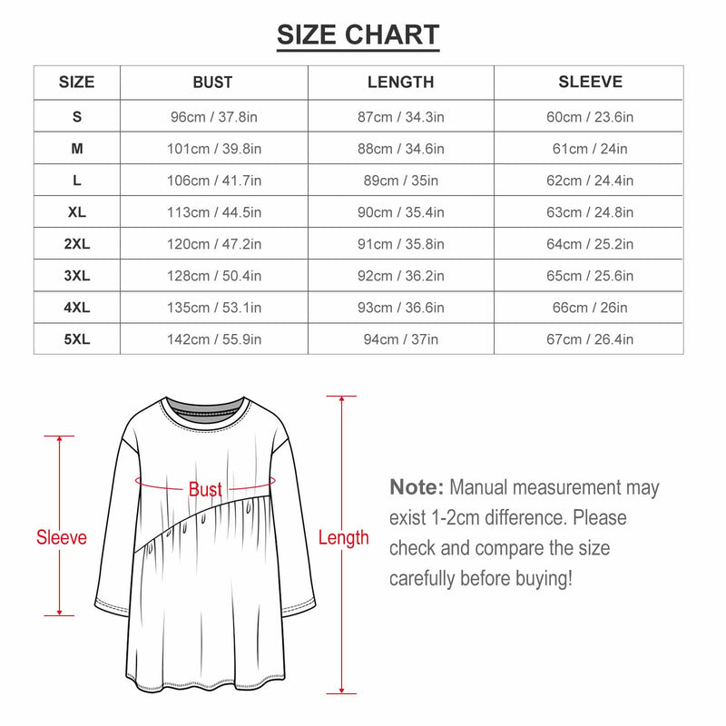 Polka Dot Long Sleeve Patchwork T-shirt Dress