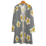 Women's Mid-Length Cardigan (NZ060) Medium length cardigan