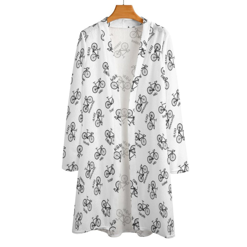 Women&#039;s Mid-Length Cardigan (NZ060) Medium length cardigan