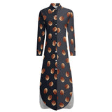 Button-Up Long Sleeve Shirt Dress Long sleeved shirt dress