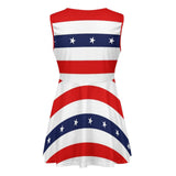 Stars and Stripes Cheerleading Uniform