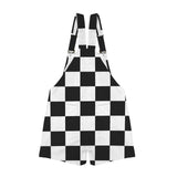 frt chk Unisex Shorts Suspender Jumpsuit (Model L78)