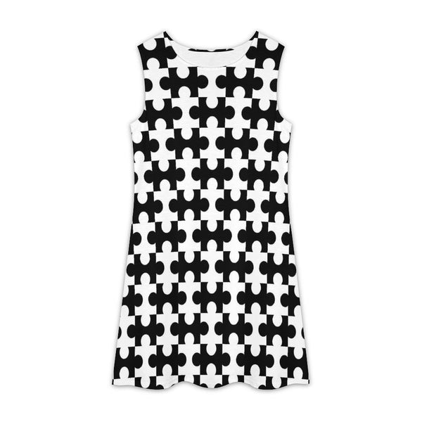 All Over Print Sleeveless Dress Sleeveless dress