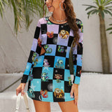 Hollow Slim-Fit Dress Slim dress with hollow waist