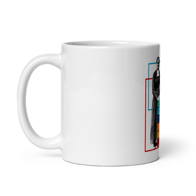 White glossy mug - Objet D'Art
