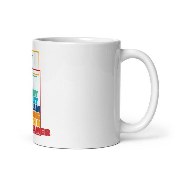 White glossy mug - Objet D'Art