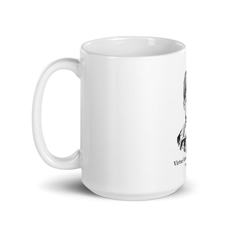 White glossy mug - Objet D'Art