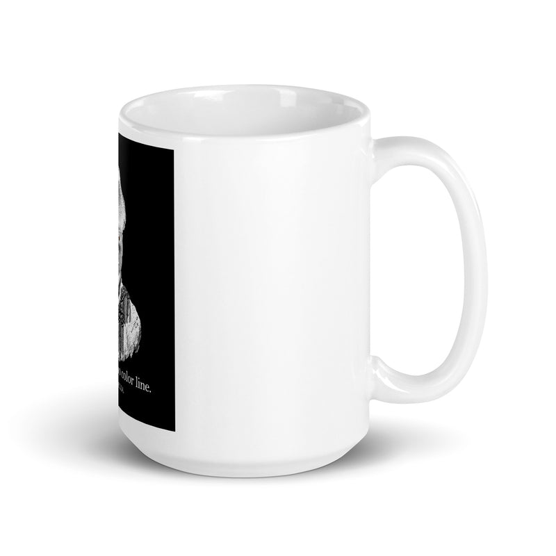 White glossy mug - Objet D'Art