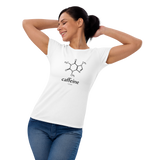 Caffeine Molecule Women's short sleeve t-shirt - Objet D'Art