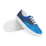 Women’s lace-up canvas shoes - Objet D'Art