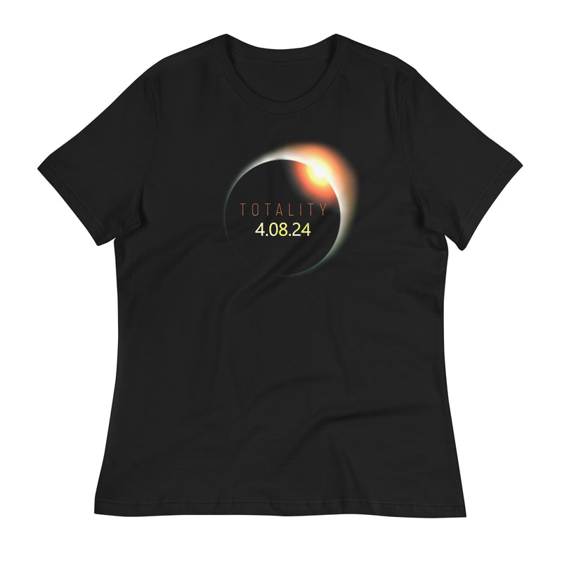 Totality 04-08-24 Women's Relaxed T-Shirt - Objet D'Art