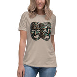 Celtic Thalia Melpomene Masks Women's Relaxed T-Shirt