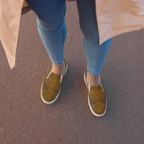 Women’s slip-on canvas shoes - Objet D'Art