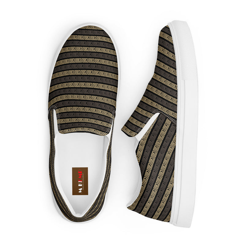 Women’s slip-on canvas shoes - Objet D'Art