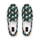 Women’s slip-on canvas shoes - Objet D'Art