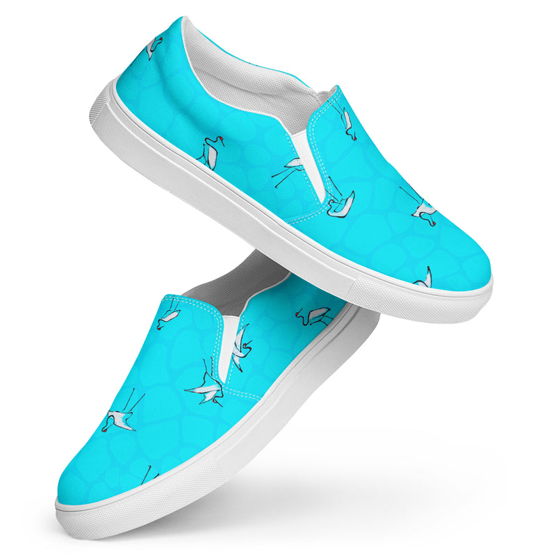 Women’s slip-on canvas shoes - Objet D'Art