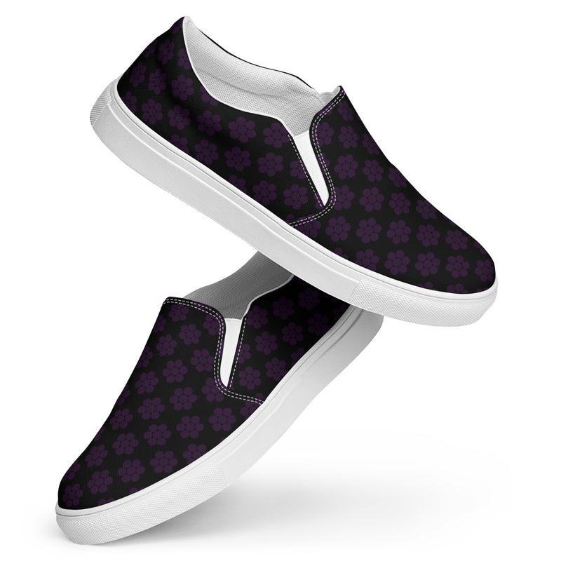 Women’s slip-on canvas shoes - Objet D'Art